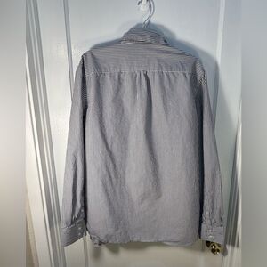 Claiborne Women’s Button Down XL 100% Cotton Slim Fit Blouse Long Sleeve